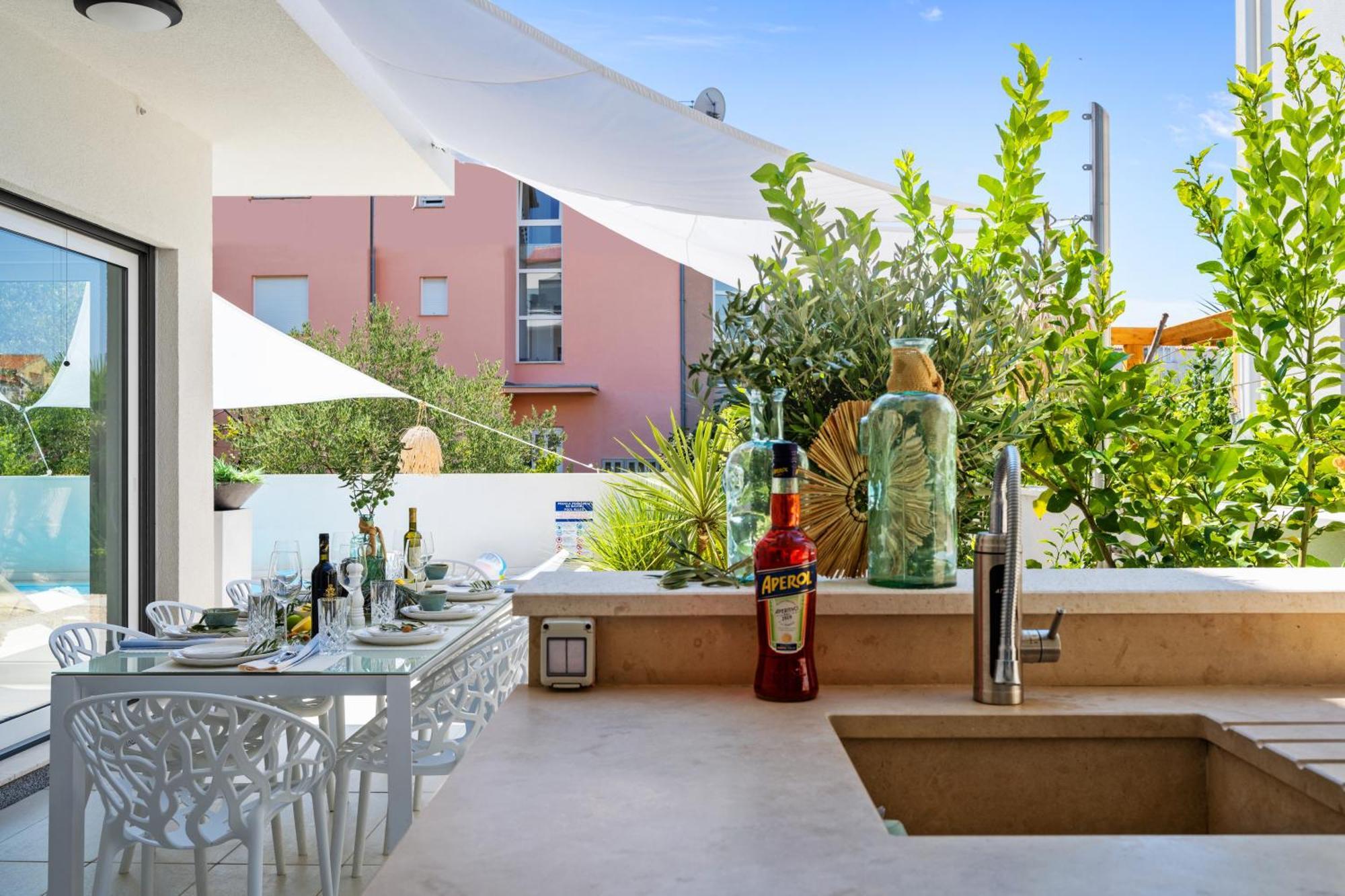 Adriatic Paradise Villa Vodice Buitenkant foto